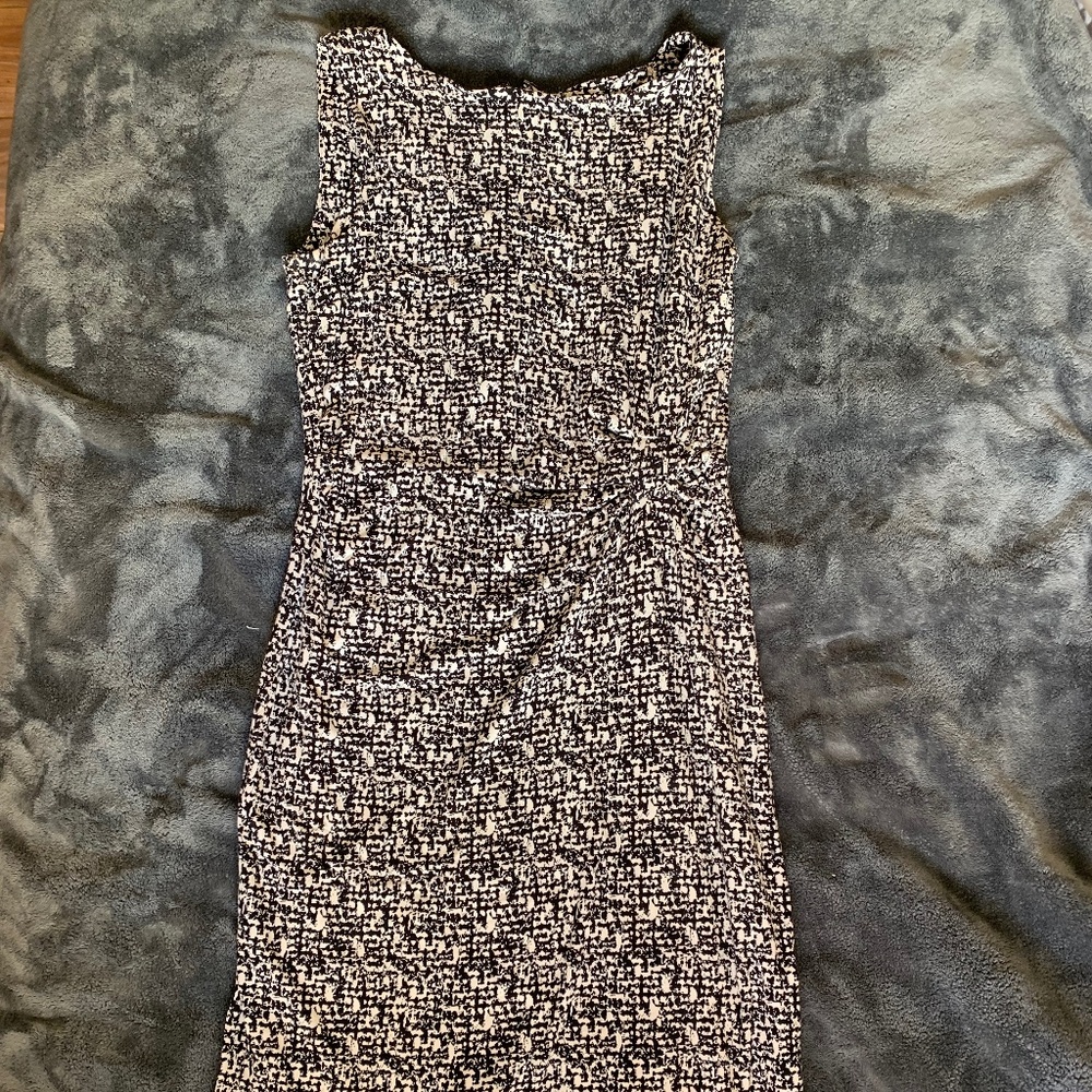 M Ann Taylor Sinch Waist Dress